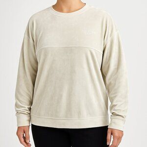 💫 Victoria’s Secret PINK Velour Long Sleeve Crewneck — Size XL